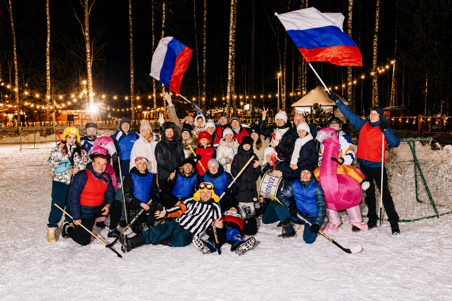 Новогодний корпоратив в «Лагуне Юг»